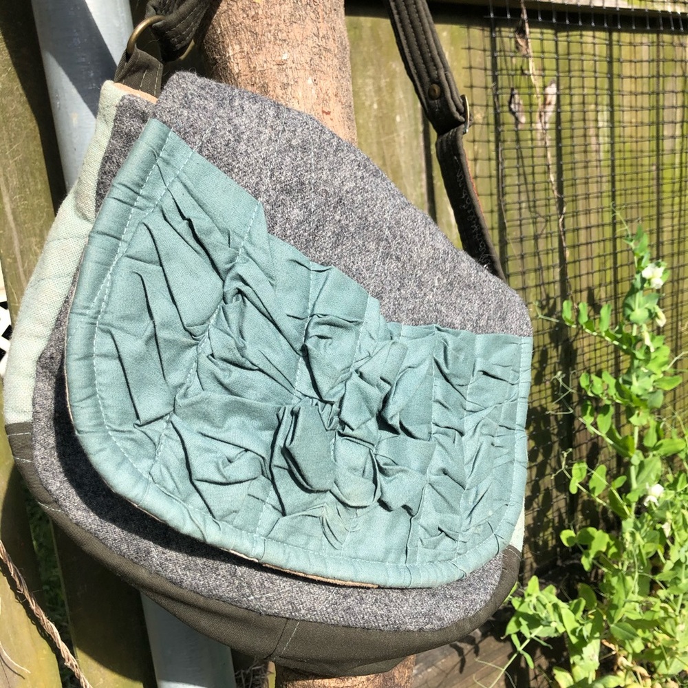 Made By Hank Tough Ruffles Shoulder Bag